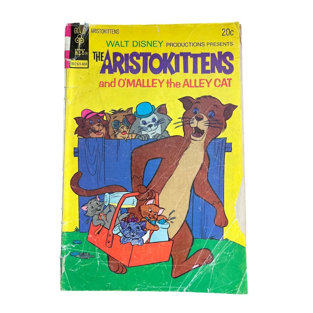 Gold Key Walt Disney The Aristokittens And OMalley The Alley Cat Comic #3 1974